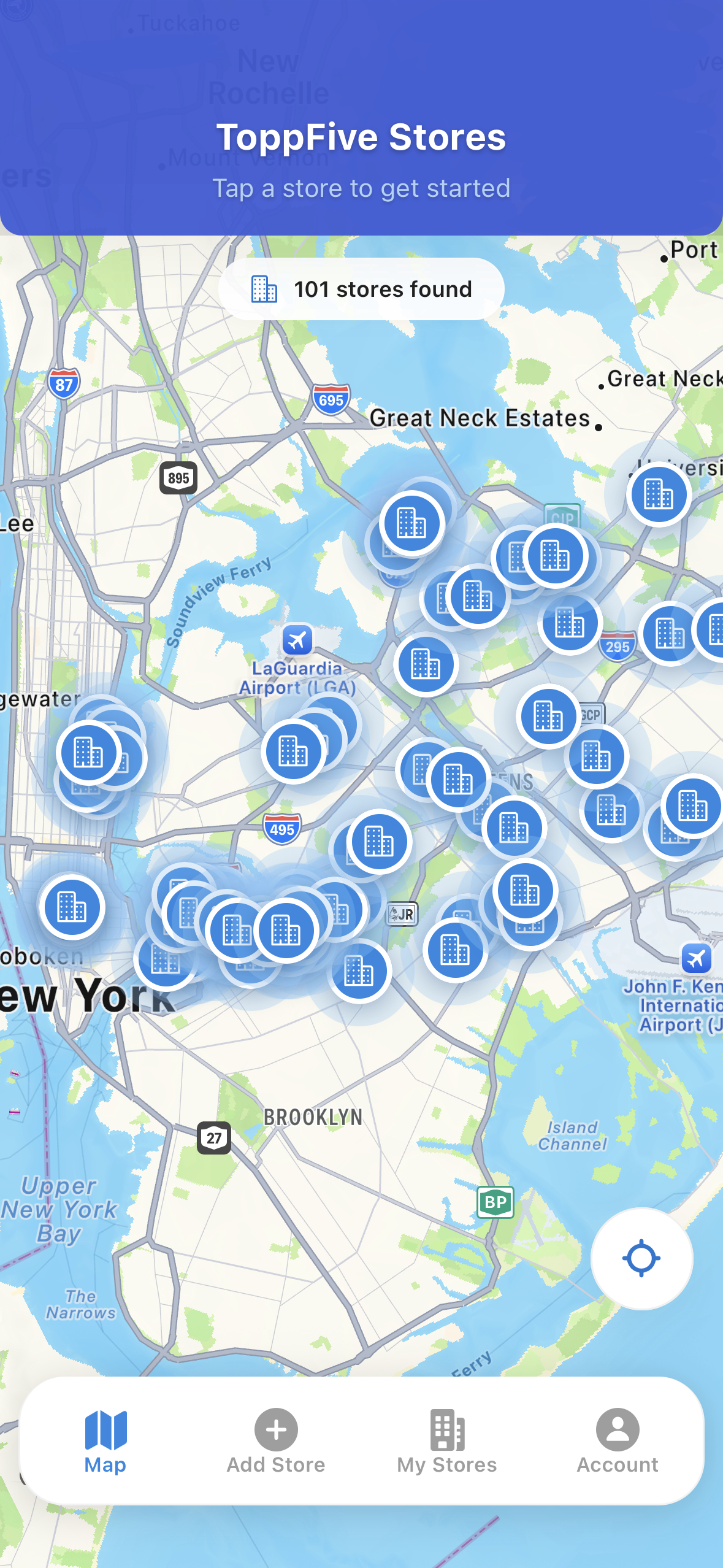 Store network screenshot